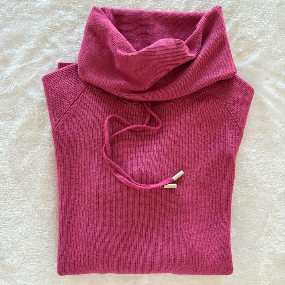 CYRUS Pink Long Sleeve Turtleneck Sweater--M - Picture 12 of 14